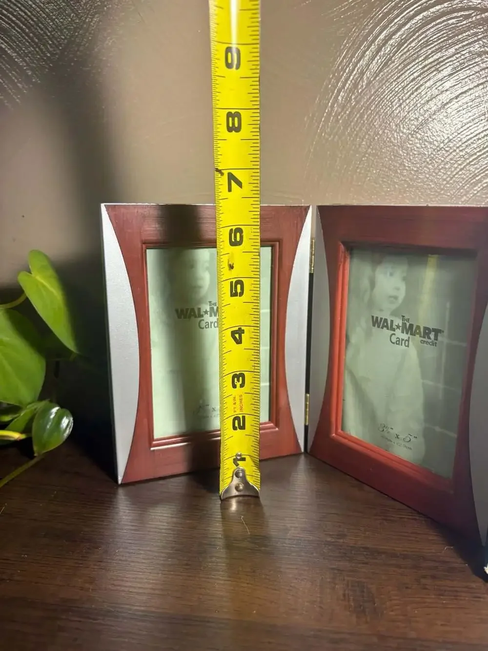 Vintage Double Photo Frame for 3.5 x 5 Inch Photos with Original Box